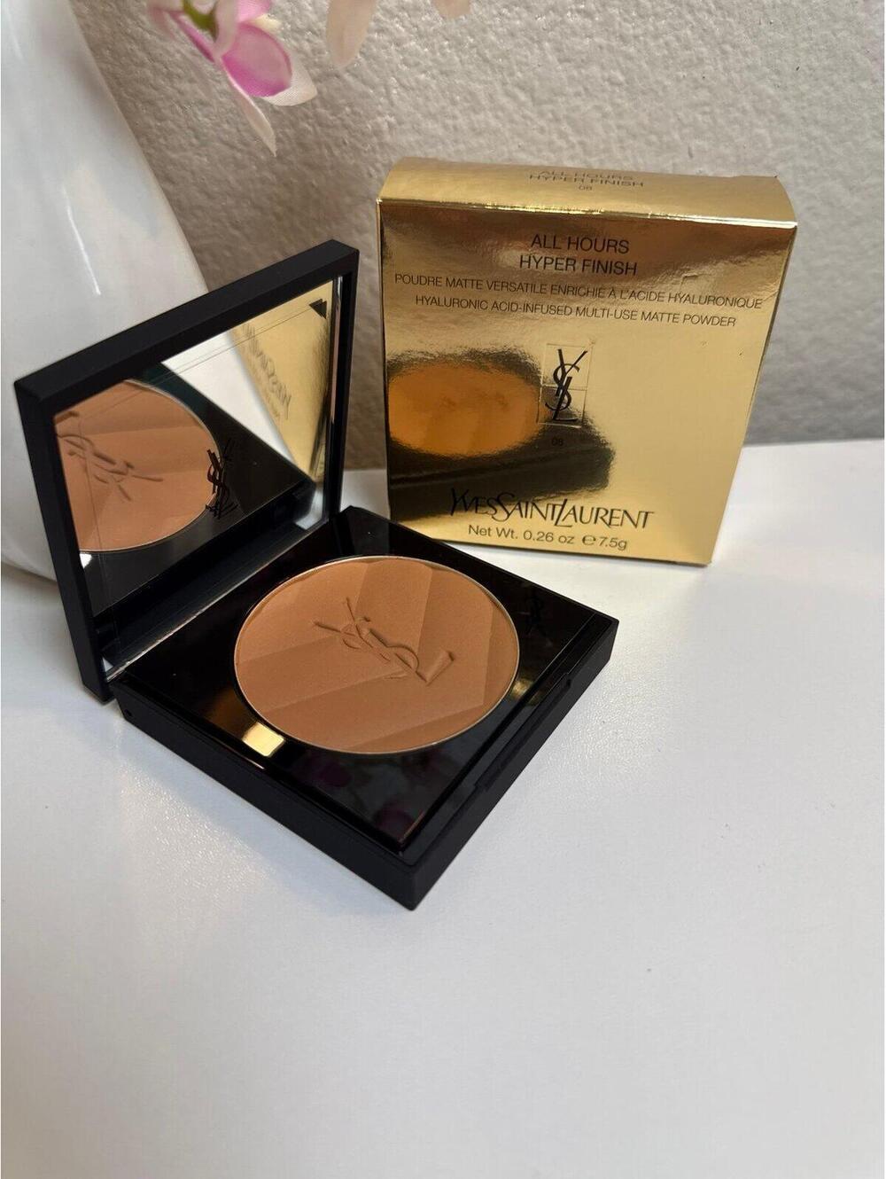 YSL All Hours Hyper Finish Compact Powder 8